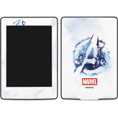 Marvel Avengers Blue Logo Amazon Kindle Skin